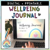 Wellbeing Journal | Distance Learning | Digital and Printable