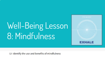 Preview of Student Wellbeing Series: 8- Mindfulness