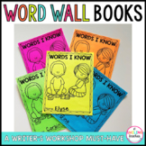 Student Word Wall Books