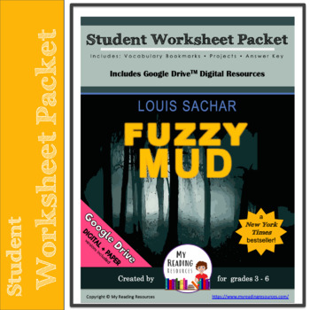 Preview of Student Worksheet Packet: Fuzzy Mud -- includes DIGITAL resource options