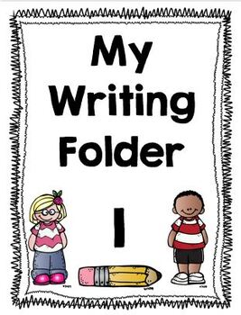 Preview of Student Writing Folder Bundle