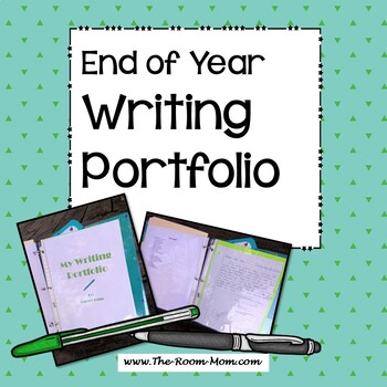 Preview of Student Writing Portfolio (freebie)