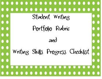 what is one of the benefits of keeping a writing portfolio