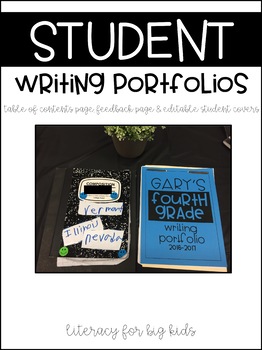 Preview of Student Writing Portfolios