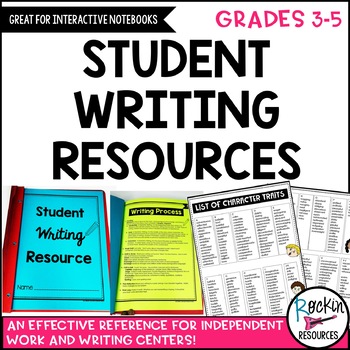 Preview of Student Writing Resources Writing Center Resources