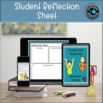 Preview of Student Self Monitoring:  Progress Tracker, Goal Setting, and Reflection tool