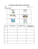 Student form to use for Text Structure Gallery Walk