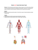 Student (is the) Teacher Body System Project (MS-LS1-3)
