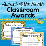 Free Student of the Month Awards
