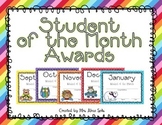 Student of the Month Awards (Editable)