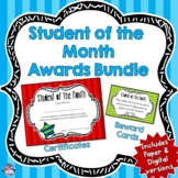 Student of the Month Awards | Semi-Editable Certificates |