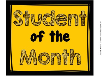 Students of the Month