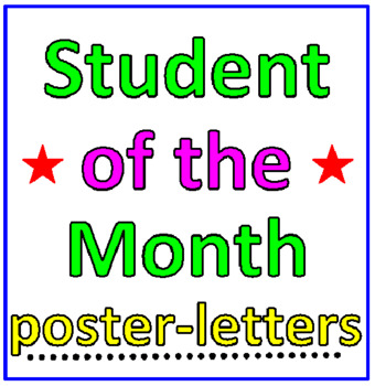 Poster Letters 