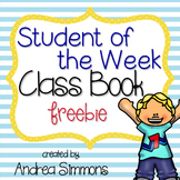 Student of the Week Class Book
