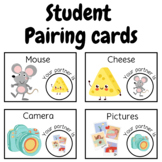 Student pairing cards | Partner cards | Working together |