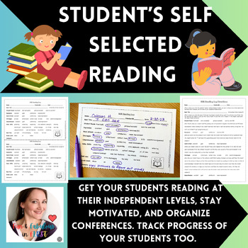 Preview of Student's Self Selected Reading Program & Reading Logs for Teachers