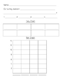 Student survey, tally chart, and bar graph