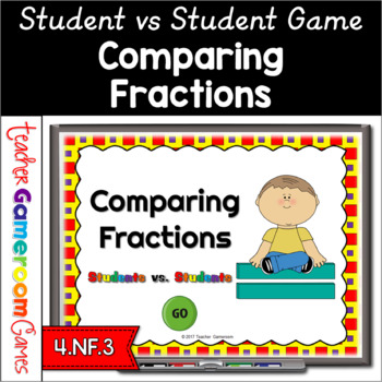 Preview of Comparing Fractions Powerpoint Game