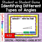 Student vs Student - Types of Angles Powerpoint Game
