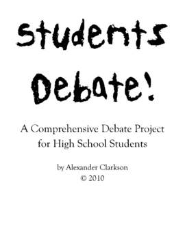 Preview of Students Debate! Notebook Presentations