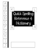 Student's Spelling Dictionary & Word Tracker