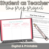 Students Teach the Class Project - Digital & Printable Stu