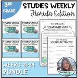 Studies Weekly 21-24 Bundle Florida Edition 3rd grade!