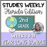 Studies Weekly Florida Edition YEAR LONG BUNDLE for 2nd Grade!