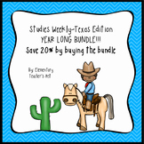 Studies Weekly Texas Edition--YEAR LONG BUNDLE-3rd Grade-D
