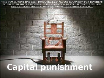 Preview of Studies of Religion - Capital Punishment