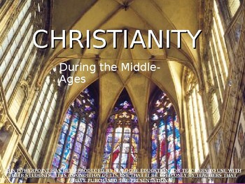 Preview of Studies of Religion - Christianity in the Middle Ages