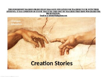Preview of Studies of Religion -Creation Stories