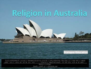 Preview of Studies of Religion - Religion in Australia