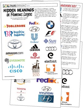 hidden designs in logos