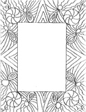 Study Aid: Pinwheels and Flowers Blank