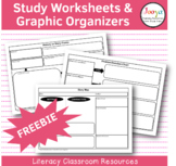 Study Worksheets & Graphic Organizers