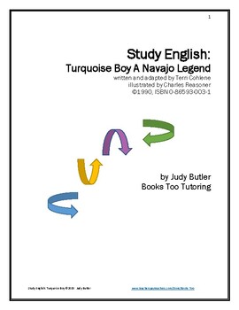 Preview of Study English: Turquoise Boy - A Navajo Legend