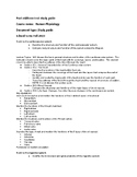 Study Guide 3 Human Physiology