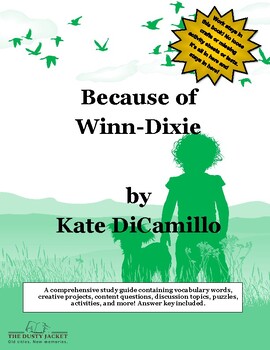Preview of Study Guide: Because of Winn-Dixie by Kate DiCamillo