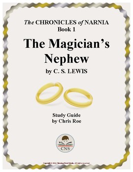 Study Guide For Narnia The Magician S Nephew Interactive Tpt
