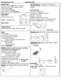 Study Guide one sheet 4th Grade NY Science Test Prep