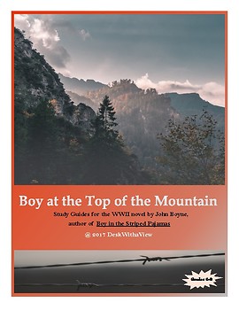 Preview of Boy at the Top of the Mountain Packet (companion to Boy in the Striped Pajamas)