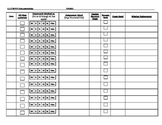 Study Hall Assignment Tracking Document