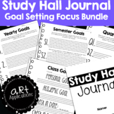 Study Hall Journal: Goal Setting Bundle