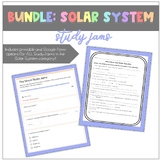 BUNDLE: Study Jams - Solar System [Includes ALL 7 Printabl