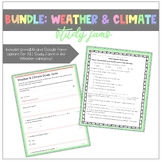 BUNDLE: Study Jams - Weather & Climate [Includes ALL 13 Pr