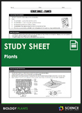 Study Sheet - Plants