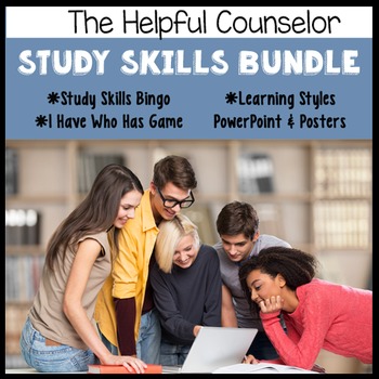 Preview of Study Skills Game and Activity Bundle