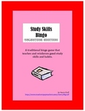 Study Skills Bingo - Valentine Edition