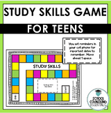 Study Skills Board Game for Middle School